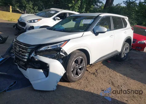 2025 Nissan Rogue Sv Intelligent Awd from USA, damaged, VIN JN8BT3BB1SW414814